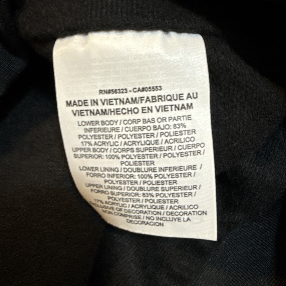 Nike Coat Jacket #AA0069-010 Boys Size Medium Black & Gray - Picture 5 of 6